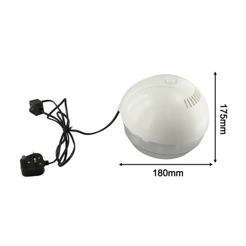 Imagen 2 del producto Revitalizador de aire de 10W con luz que cambia de Color, refresca limpia el purificador de aire lavado con agua, purificador de aire para oficina, hogar y dormitorio