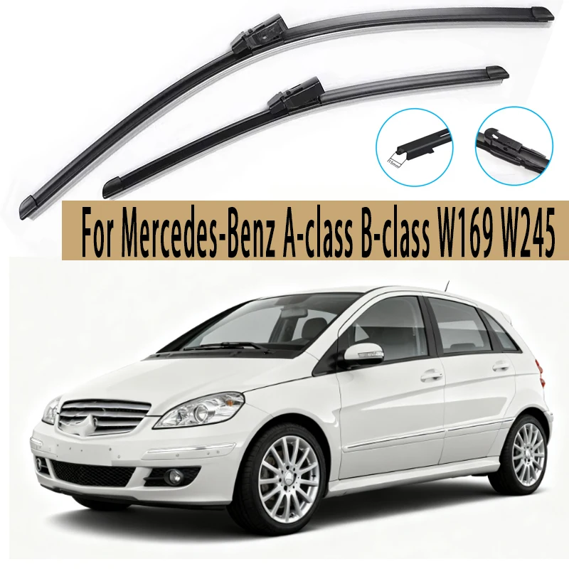 

Wiper LHD Front Wiper Blades For Mercedes-Benz A-class B-class W169 W245 Windshield Windscreen Window 26"+23" Accessories