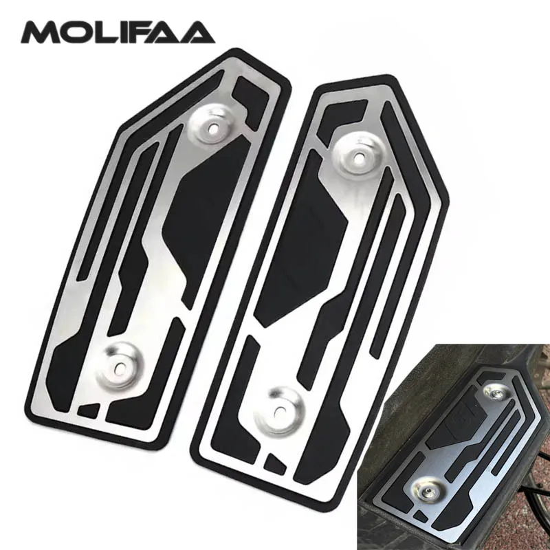 

for BMW C400GT 2025 Foot Pedal Protective Pad Motorcycle CNC Aluminum Rubber Footrests Foot Pegs Pair Accessories