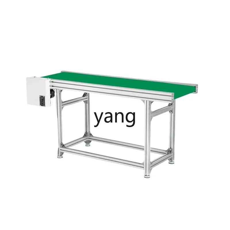 YJQ assembly line conveyor injection molding machine conveyor belt small belt climbing belt connecting table