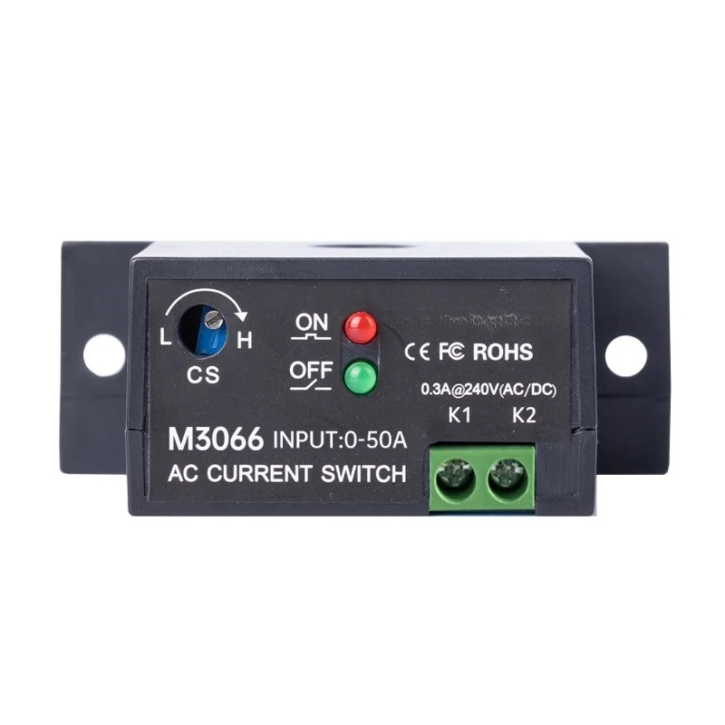 Adjustable AC Current Sensing Switch Over Current Detection Alarm Controller
