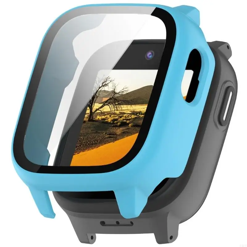 Shockproof Transparent Shell Lightweight Protective Cover for Watch JrTrack5 83CE