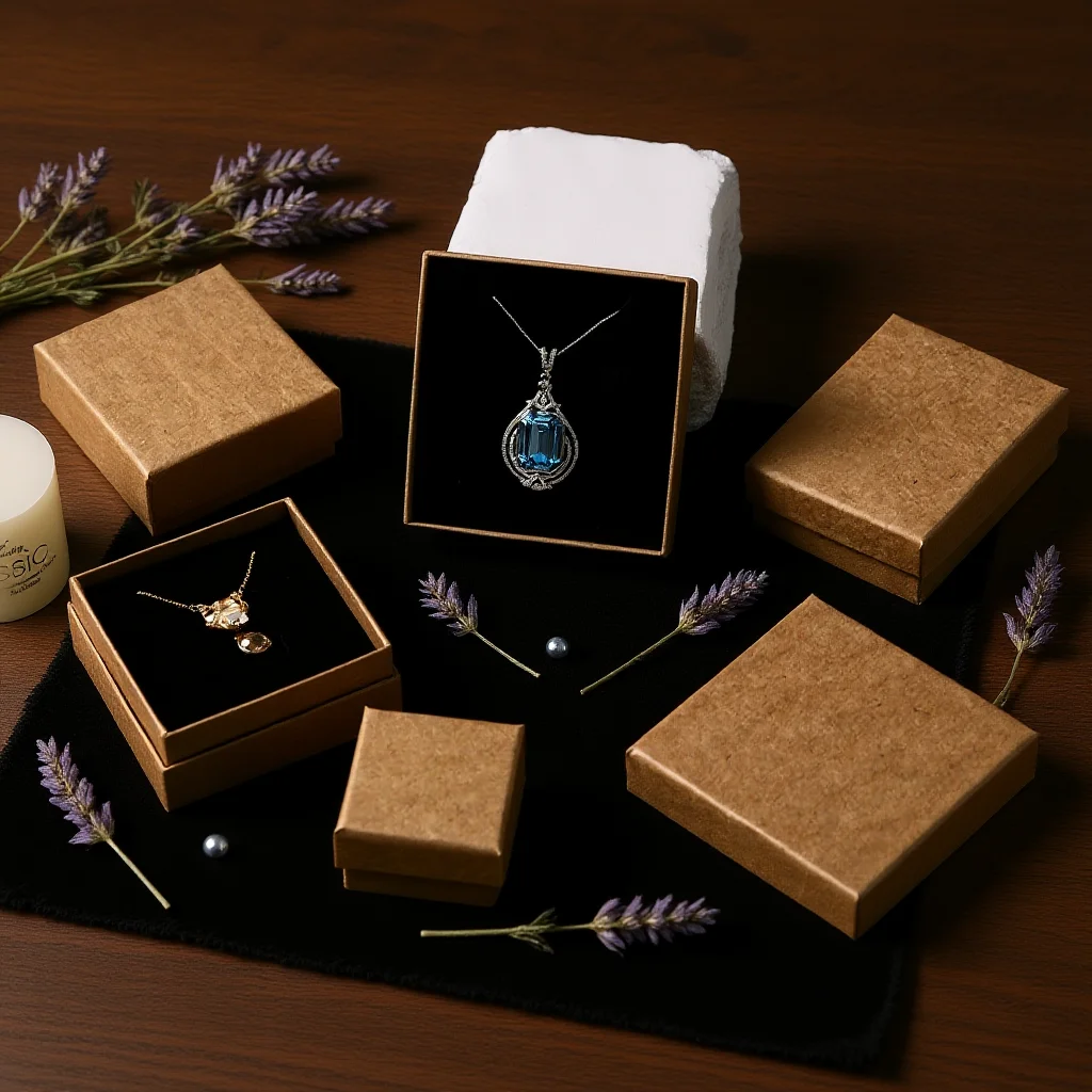 Earrings Packaging Box Exquisite Bracelets Jewelry Box Necklaces Storage Box Smooth For Gift Packaging Valentine'S Day Daily