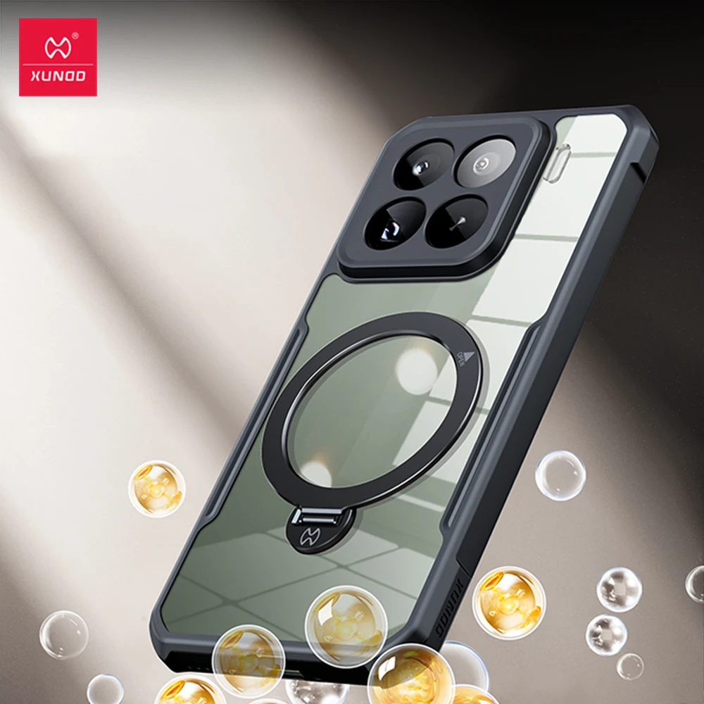 

Чехлы с магнитным держателем Xundd для Xiaomi 15 Xiaomi 15 Pro, противоударный защитный чехол для телефона с магнитным кольцом-держателем-подставкой