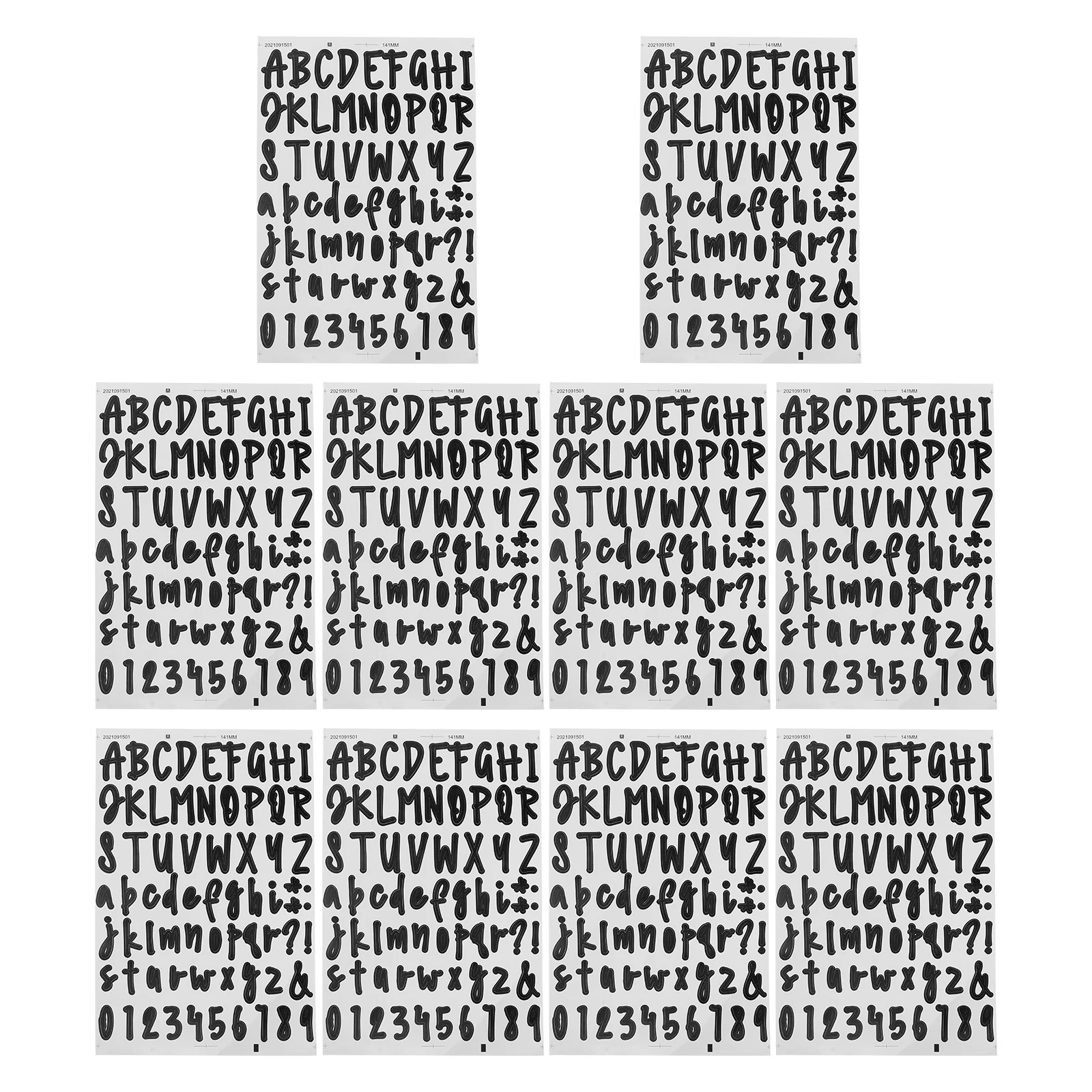 

Alphabet Vinyl Stickers Waterproof Diy Number Decals For Mailbox Door Sign Address Labels Pvc Letters Numbers Stickers