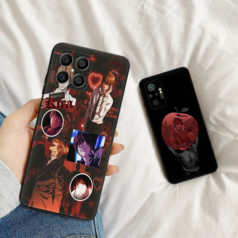 Soft Silicone Phone Case for Honor X7b X9b X6 X9a X7 X8b 70 90 Magic5 Anime Death Note MisaMisa Huawei P20 P30 P40 P-Smart Cover