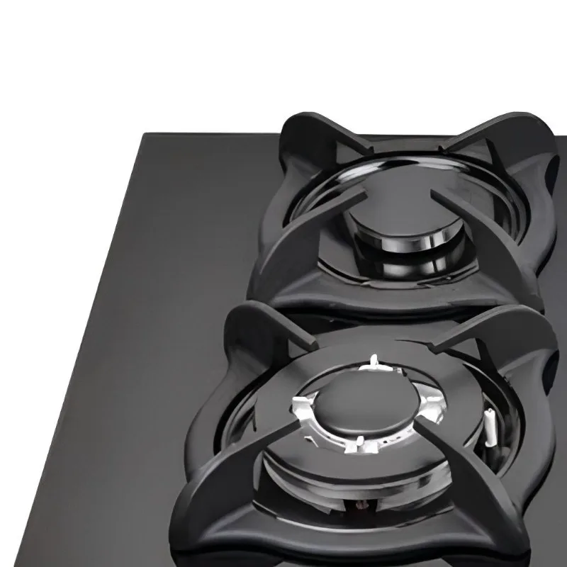Head burner 4 gas 1 electric stove, table embedded dual-purpose outlet gas stove