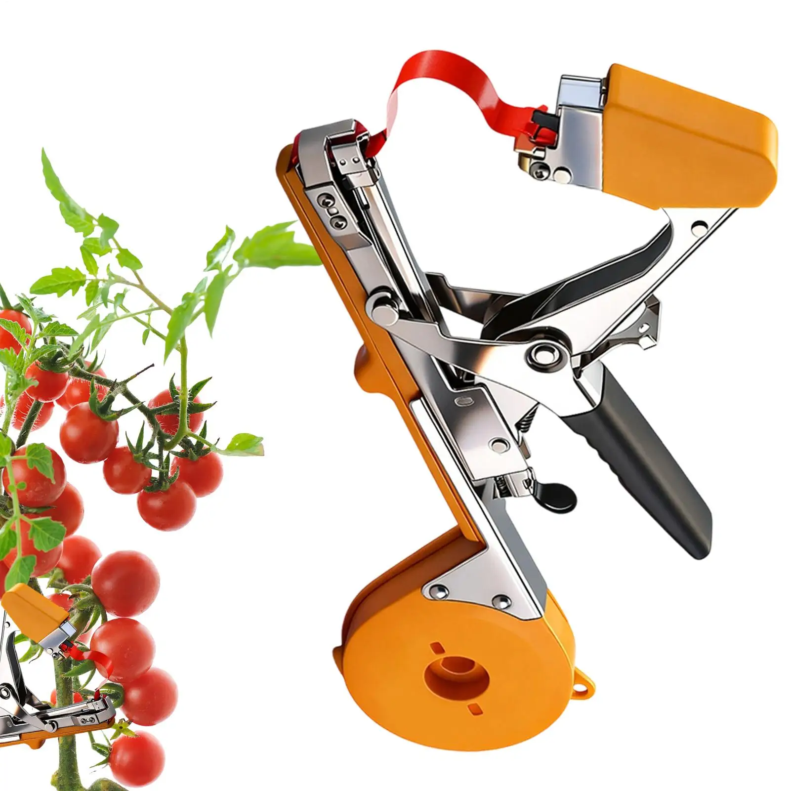 manual Gardening Tools For Tying Branches Tomato Binding Machine Seedling Binding Vine Tool Vegetable TapenerTapes Home Garden