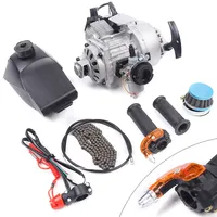49CC 2-Stroke, Pull Start Engine Motor Kit, 1.9kw/7000rpm, for Pocket Bike, Mini Dirt Bike, Beach Bike, ATV or Scooter