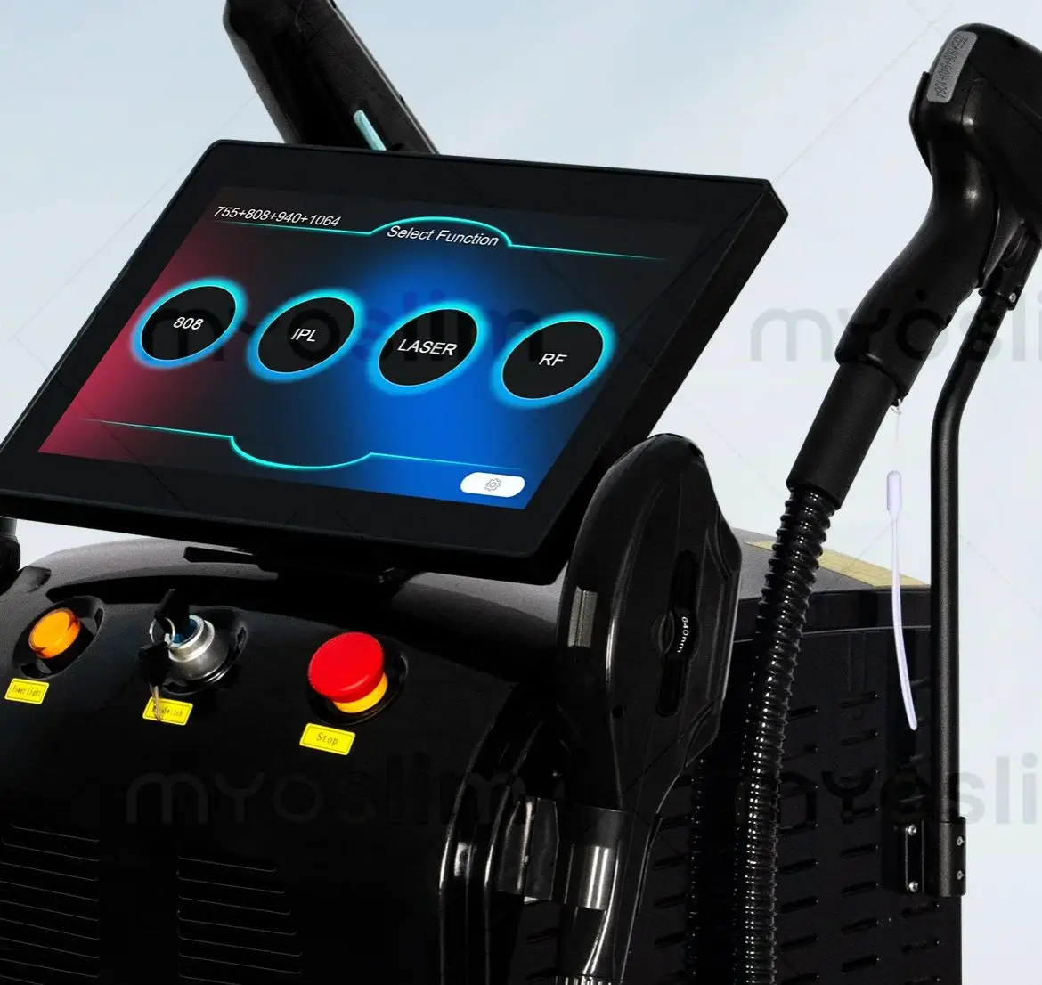 

4 in 1 Professional Hair Removal Machine 808nm Diode Laser IPL RF Skin Rejuvenation Tattoo Removal Picosecond Laser Face Body