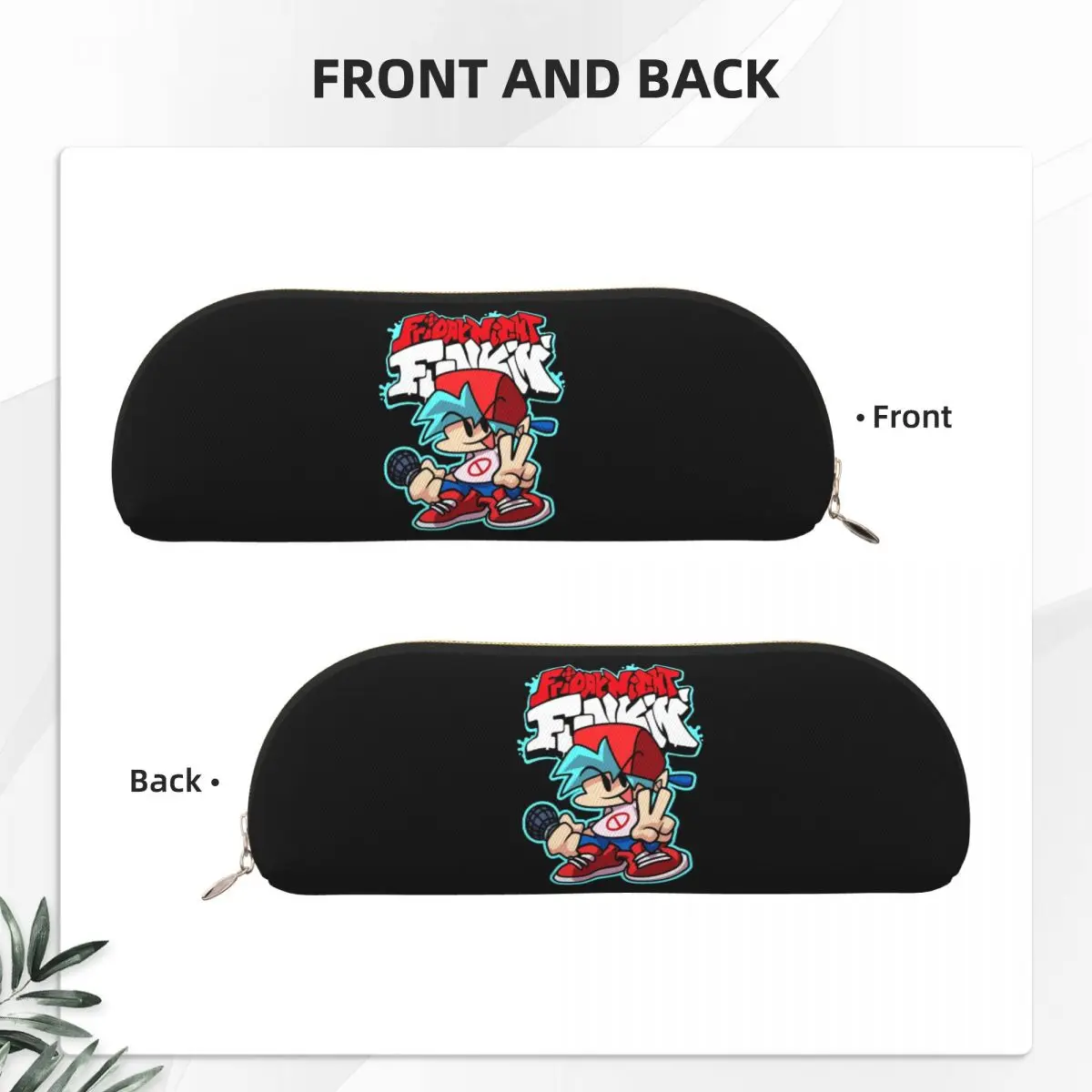 Пеналы Friday Night Funkin, бойфренд, держатель для ручек, канцелярские принадлежности, большая коробка для ручек, сумка-карандаш для детей