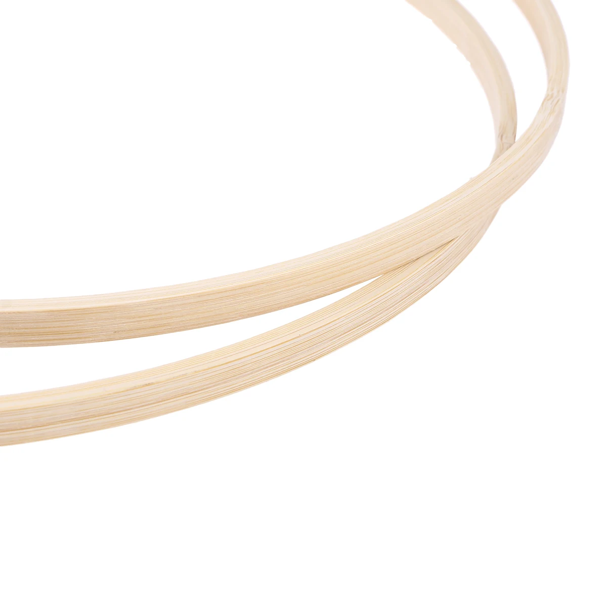 

12 Inch Bamboo Stretch Embroidery Hoop Frame Cross Stitch Patterns Accessories Single Round