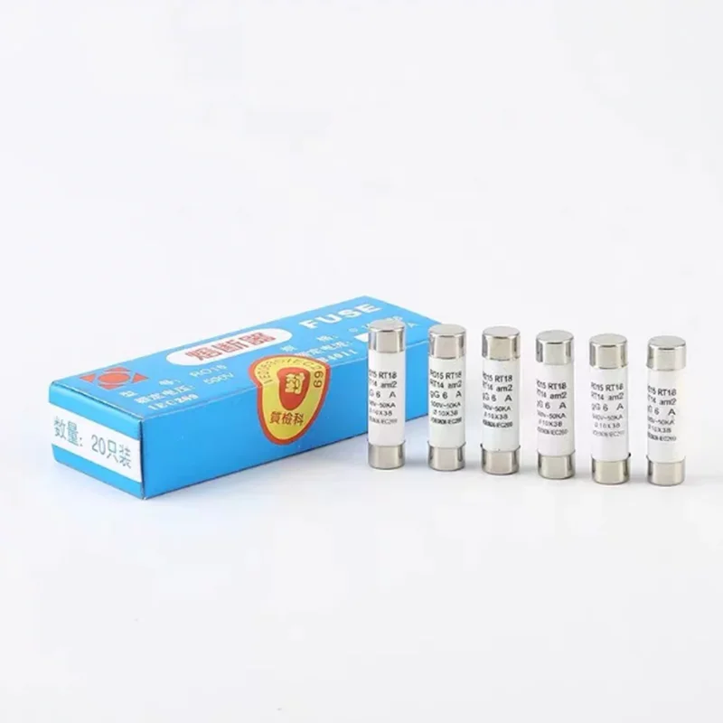 20pcs 14x51mm RO16 RT14 RT18 RT19 Quick Fast Blow Ceramic Fuses 500V 40A/50A/63A
