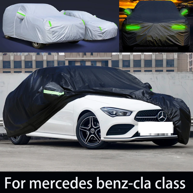 

For mercedes benz-cla auto anti snow, anti freezing, anti dust, anti peeling paint, and anti rainwater.car cover protection