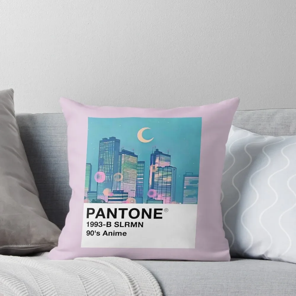 90's Pantone B Throw Pillow christmas cushions covers home decor items pillow