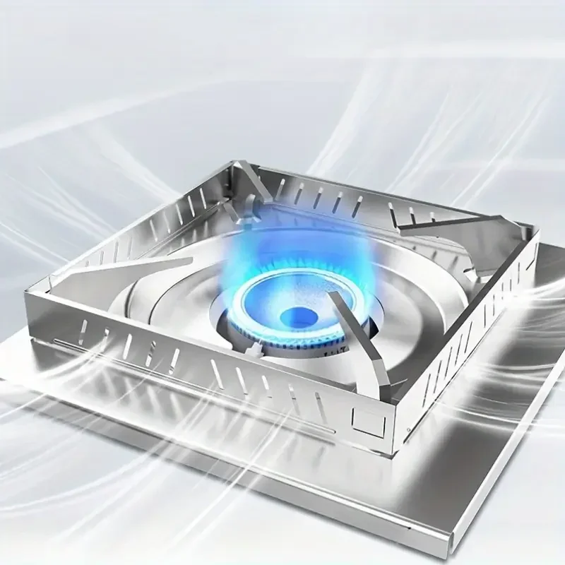 

Outdoor Cassette Stove Wind Guard – Foldable Detachable Portable Wind Shield for Camping Picnic Stove Accessories