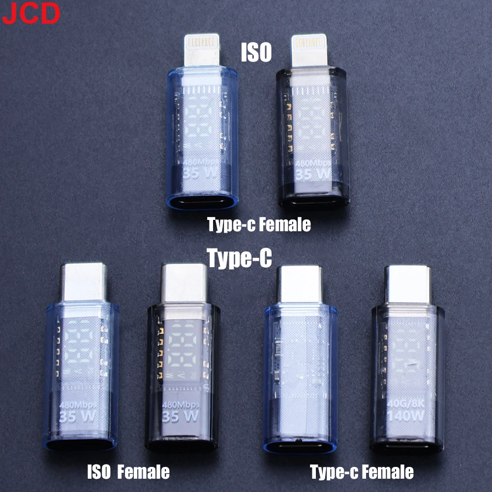 

Transparent LED Display USB4.0 40Gbps Type C to C OTG Adapter 8K@60Hz PD140W 35W 5A Fast Charging Cable For IPhone 15 14 MacBook