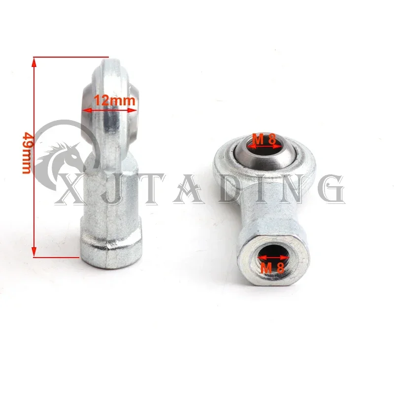 80-280mm Adjustable Steering Tie Rod Kit with M8 Ball Joints for Kids ATV Go Kart Buggy Quad Bike DIY Upgrade