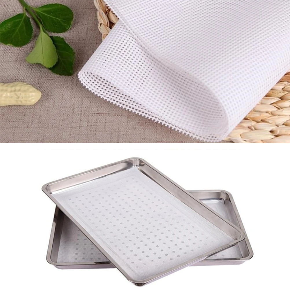 

Steamer Mat Steamed Bun Pad Reusable Baking Cooking Mats for Pearlescent Nonstick White