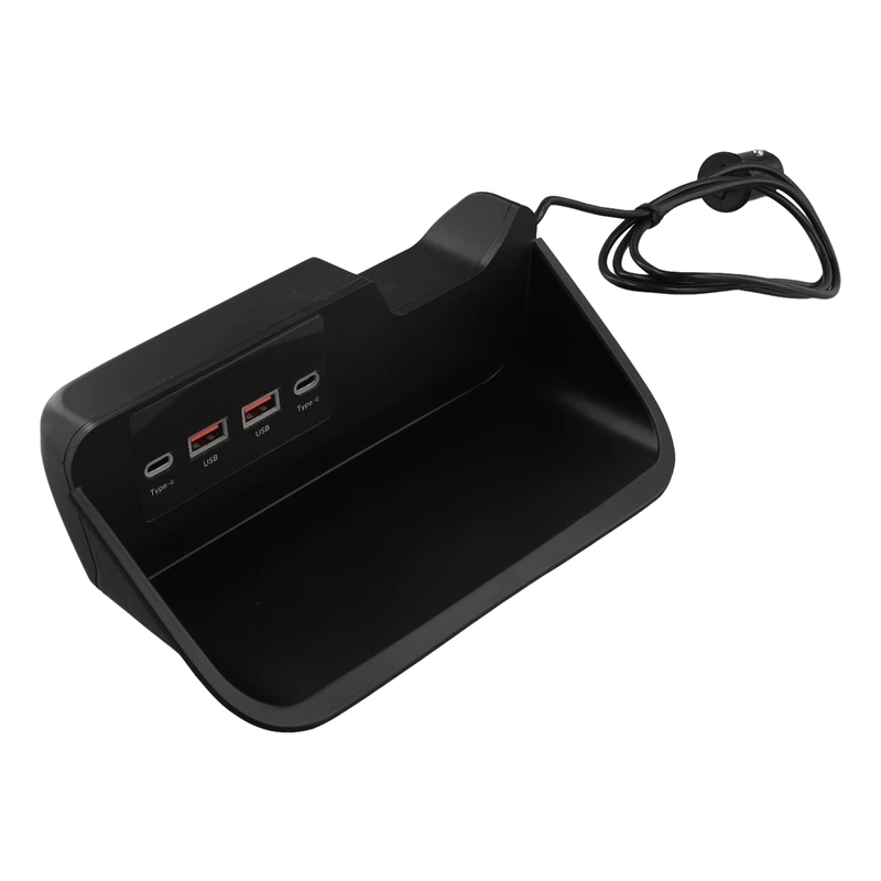 Car Docking Station Quick Charging For Toyota Corolla 2019-2022 USB Hub Intelligent Adapter Powered Splitter