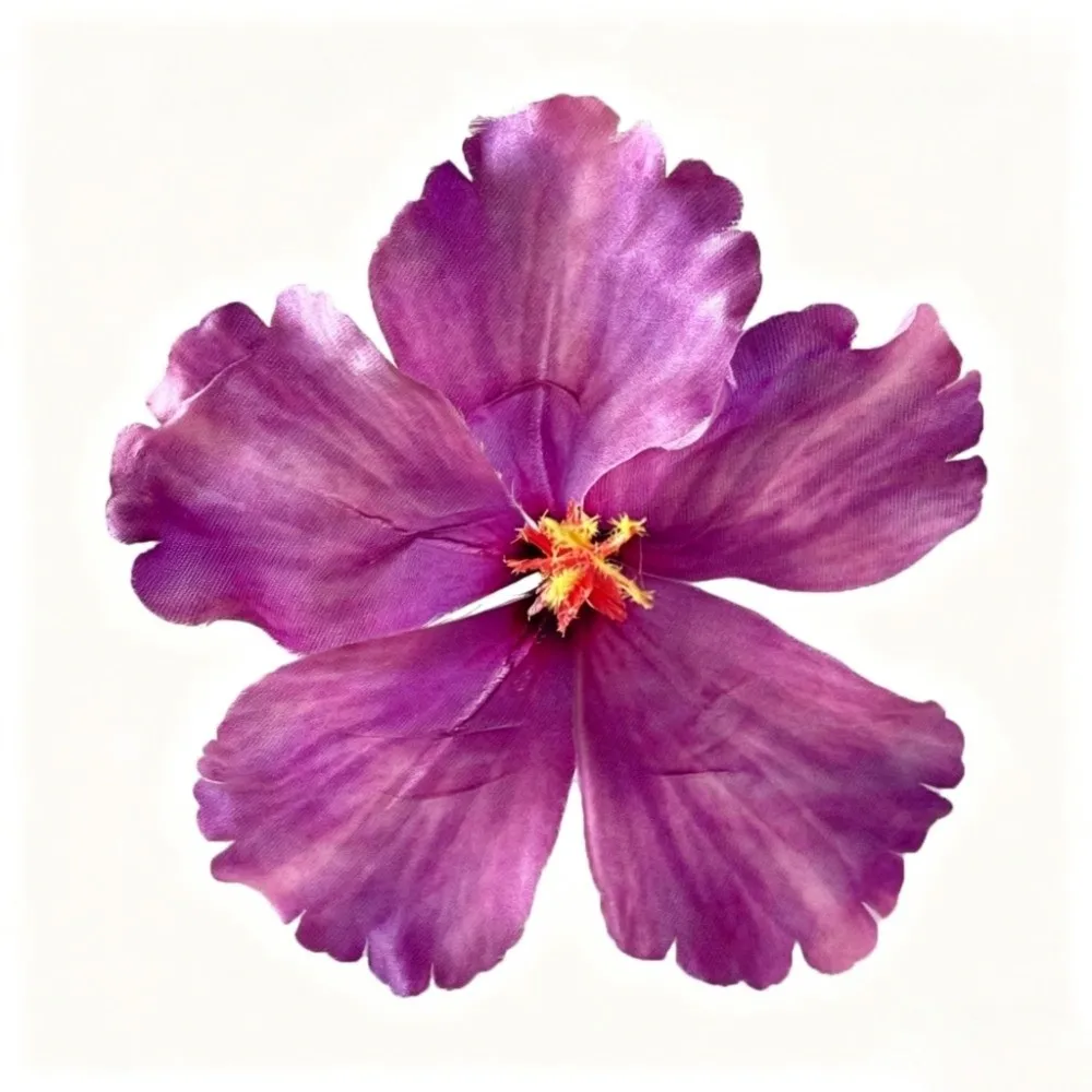 Artificial Flower Hibiscus Flower Hair Clip Do Not Hurt Hair Bohemia Style Hearwear Bangs Hairpin Beach Party Hawaiian - view 3