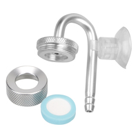 Aquarium Accessoires CO2 Generato For Aquatic Plant Growth With Suction Cup Fish Tank Bubble Atomizer Aquarium CO2 Diffuser