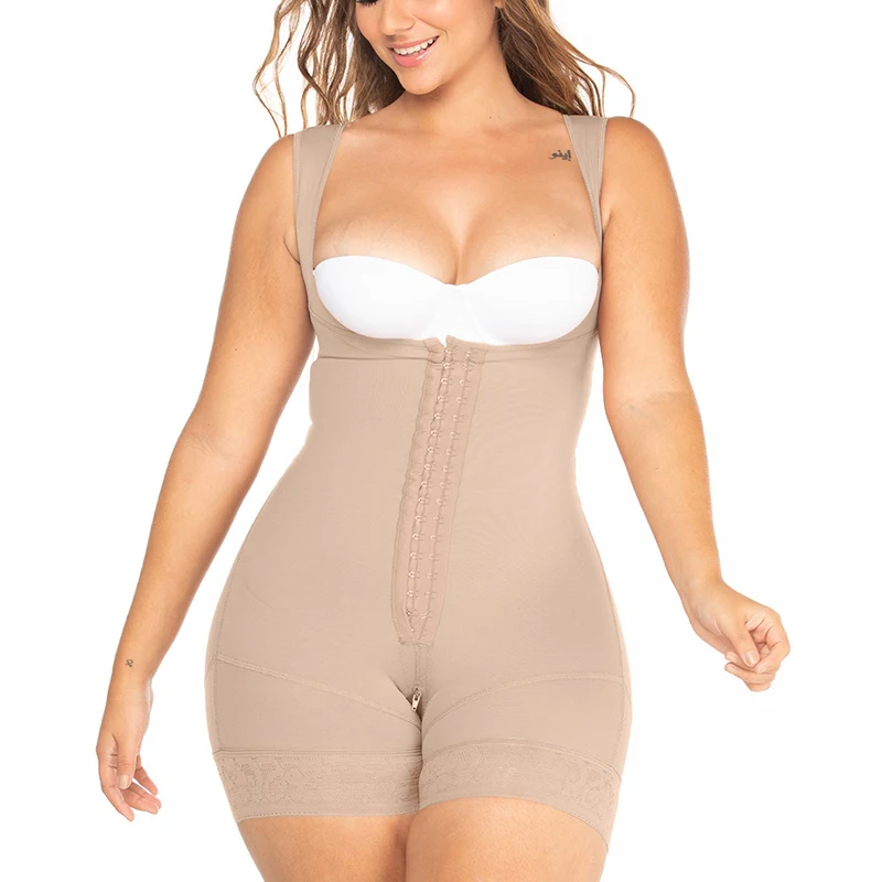 Fajas Colombianas Post Surgery Reducers And Shapers Women High Compression Sexy Shaping Belt Butt Lifter And Tummy Control