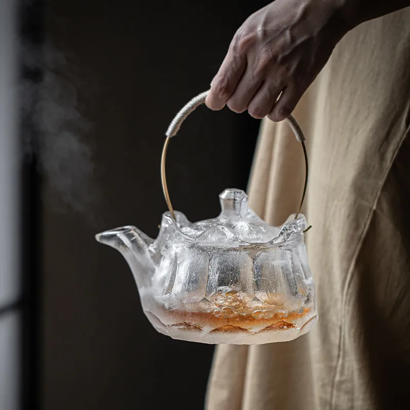 

CX raw ore, high temperature resistant beam pot, high-grade exquisite brewing teapot
