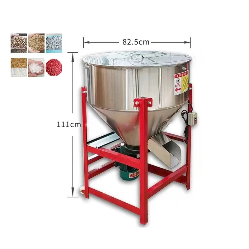 High Quality New Poultry Farm Feed Mixer Machine Animal Poultry Feed Mixer Chicken Feeder Pulverizer Automatic 100-1200kg/h