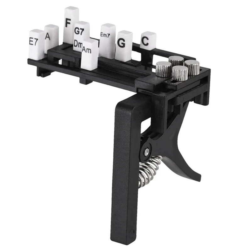 

SOSW-Guitar Learn Aid Tool Guitar Chord Presser Ukulele Chord Trainer Guitar Chords Learning System For Guitar Beginner