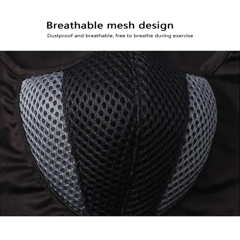 Full Face Mask Cycling Windproof Headgear Motorcycle Balaclava Breathable Outdoor Sports Men CS Mask Head Cover Hat image 5