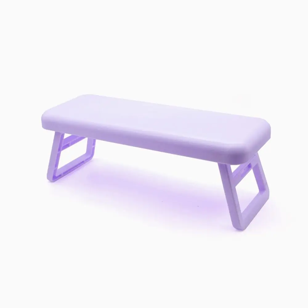 Almohada de mano plegable para belleza de uñas, herramienta de manicura cómoda, reposamanos para decoración de uñas, almohada de mano suave y duradera para salón