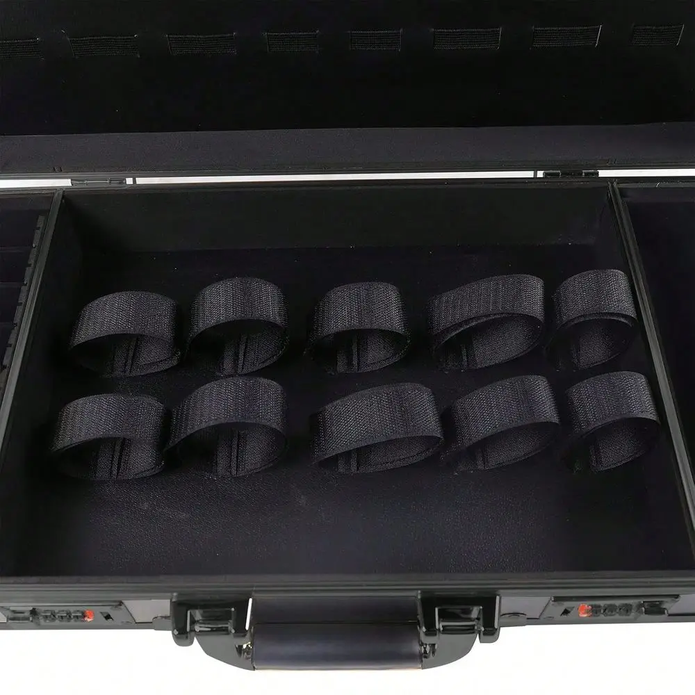 

Barber Carrying Case Barber Case, Stylist Tool Box Professional Salon Hair Cutting Grooming Kit Storage Organizer For Clippers,