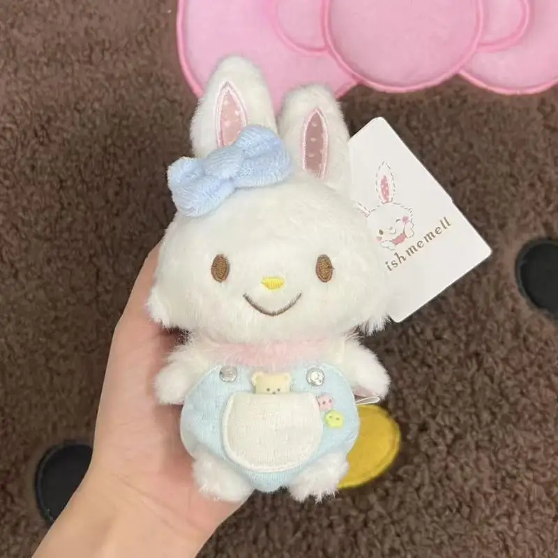 سانريو نظارات لطيفة أتمنى لي ميل حقيبة الظهر سستة قلادة الكرتون أنيمي اللعب مفتاح سلسلة الفتاة هدايا عيد ميلاد أفخم الدمى الهدايا