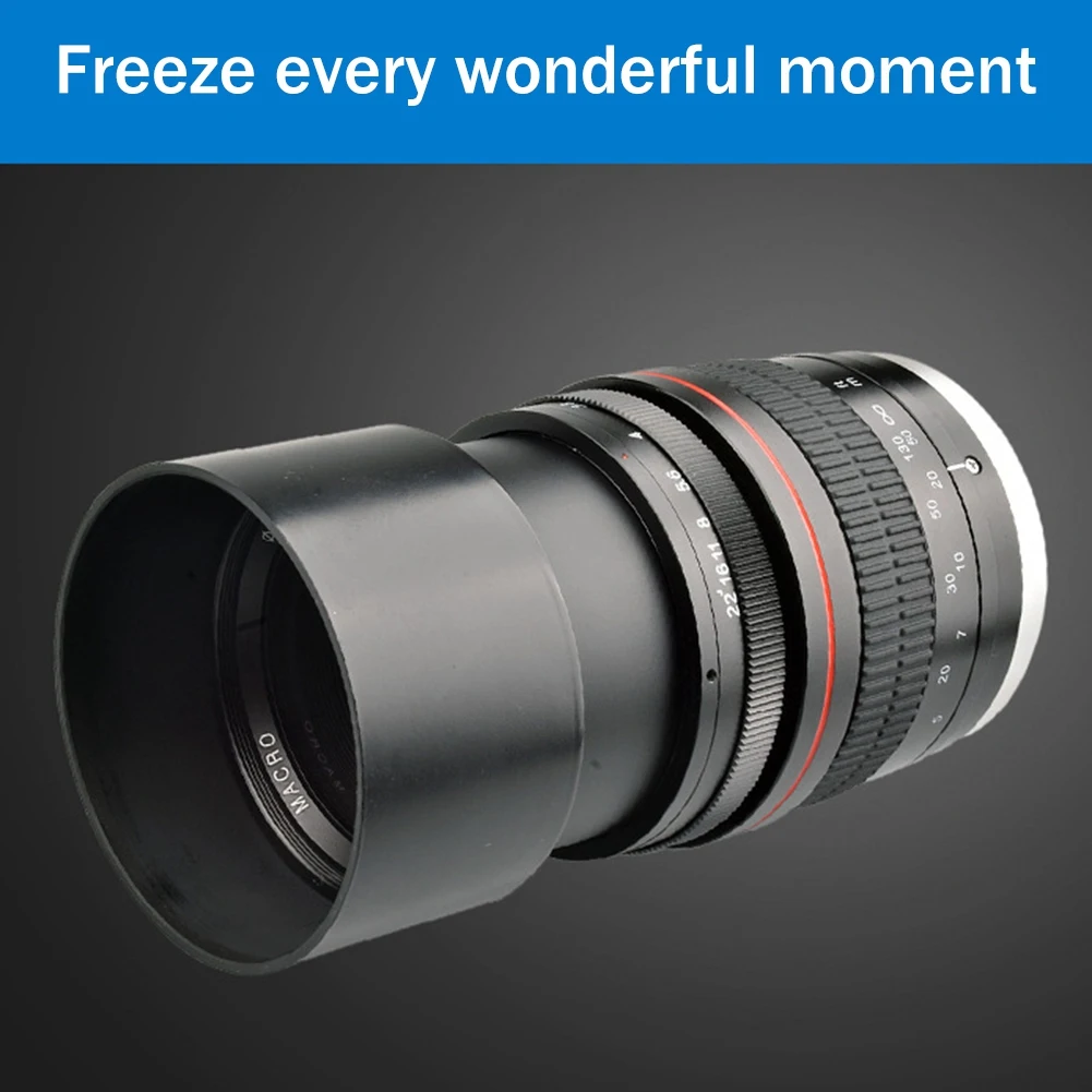 카메라 렌즈 135Mm F2.8 풀 프레임 카메라 렌즈 F2.8 카메라용 수동 고정 초점 인물 렌즈