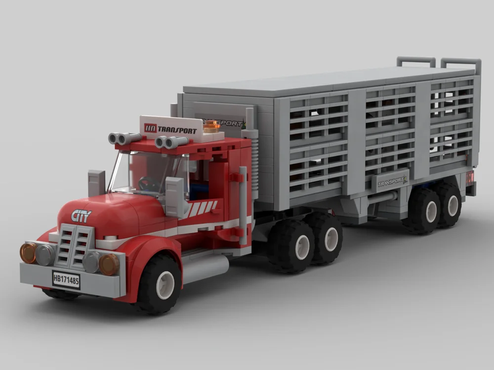 

Транспортная крупного рогатого скота MOC-171485 • 382 деталей, модель строительного блока, игрушка на день рождения, подарок