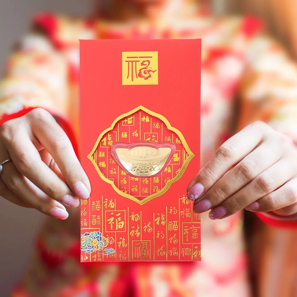 

8pcs Rabbit Year Red Envelopes 2023 Chinese New Year Money Gift Packets Spring Festival Supplies Red Envelope Hong Bao Cash