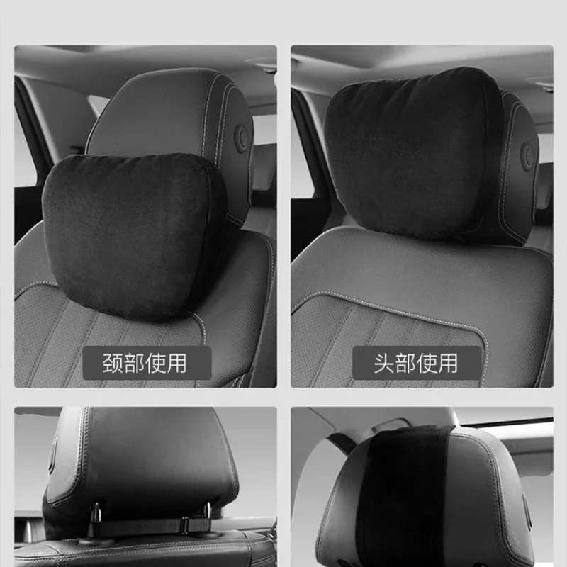 Top Quality Car Headrest Neck Support SeatSoft Universal Adjustable Car Neck Pillow Waist pillow