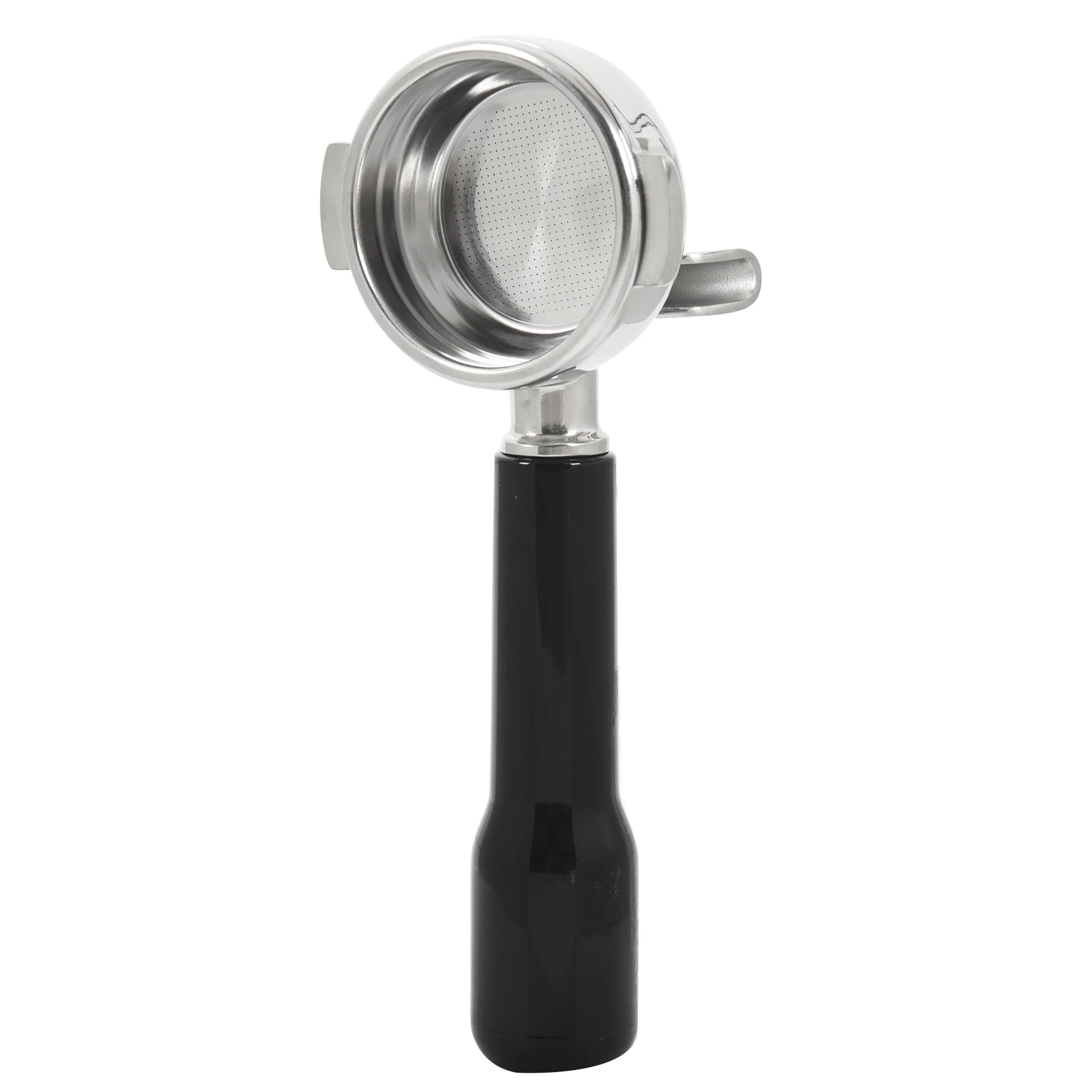 A94E-58MM Rvs Koffiezetapparaat Bodemloze Filterhouder Filterhouder Voor Rocket/Expobar Dubbele Mond/E61/FAEMA