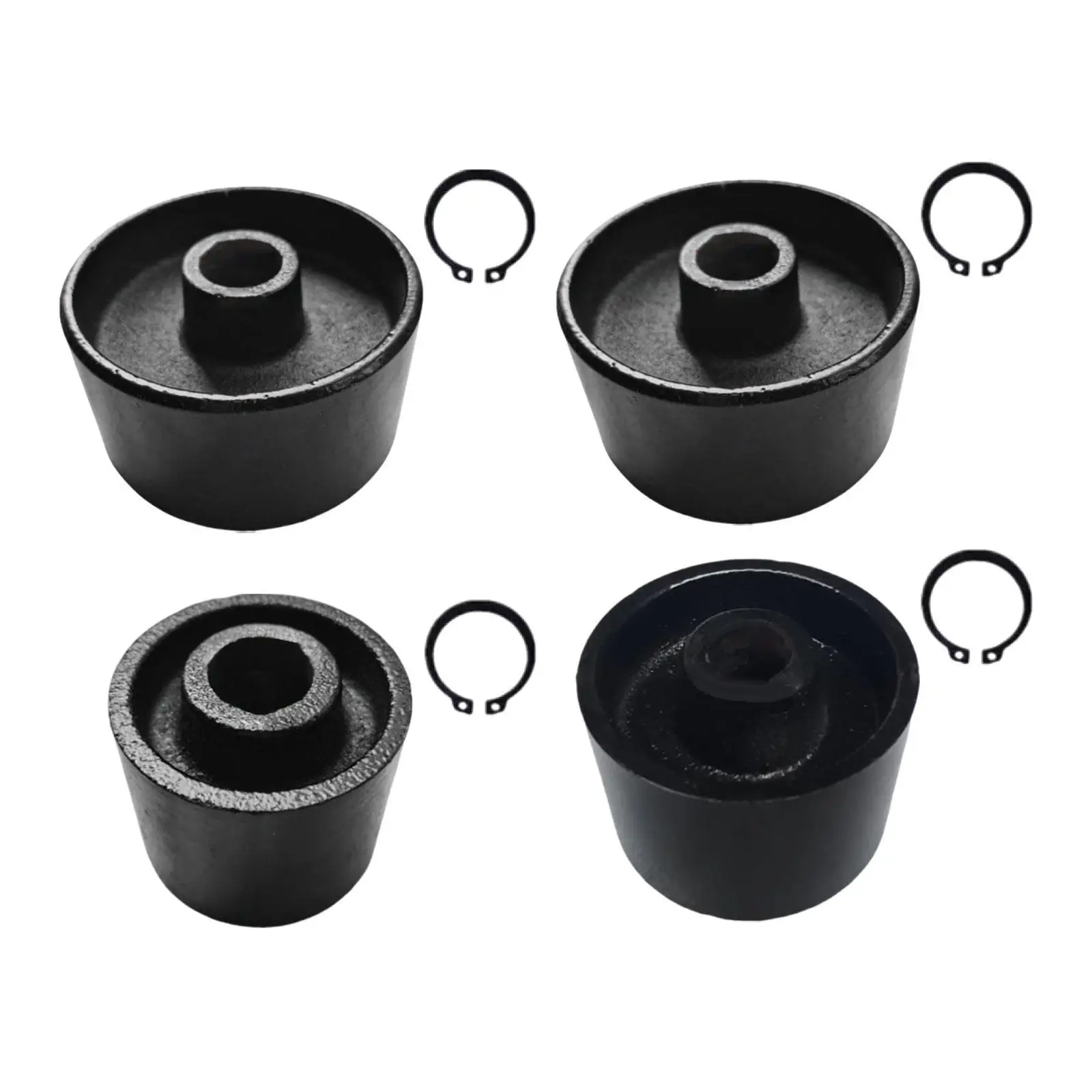 ملحق عجلة جاك أرضية معدني احترافي قوي وناعم وثبات يحل محل العجلة الأمامية ذات الرافعة الأفقية #3