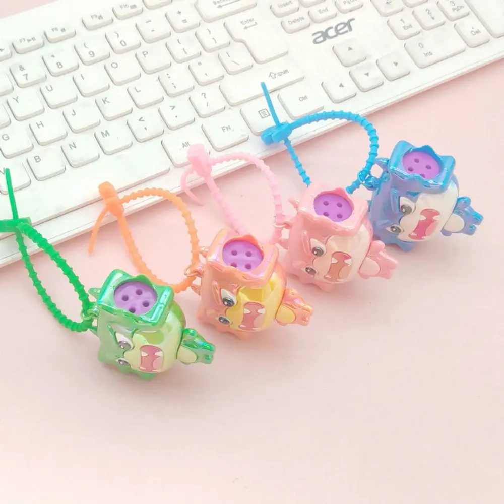 Dragon Shake Activated Squeaky Keychain Beeping Sound Cartoon Sound Keychain Portable Cute Shake Sound Keychain Kids