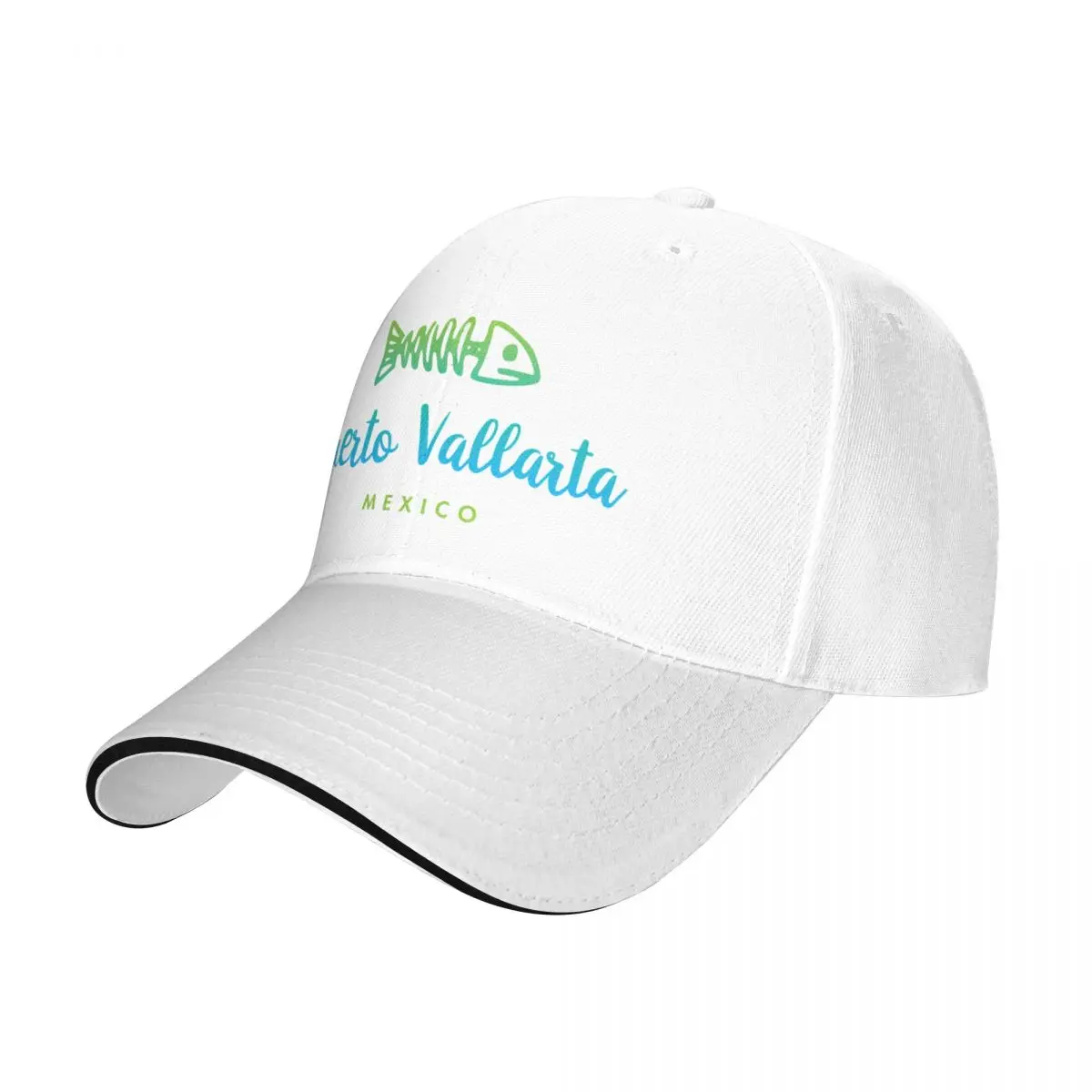 Puerto Vallarta Mexico Baseball Cap Beach New In The Hat Hood Elegant Women's Hats Men's