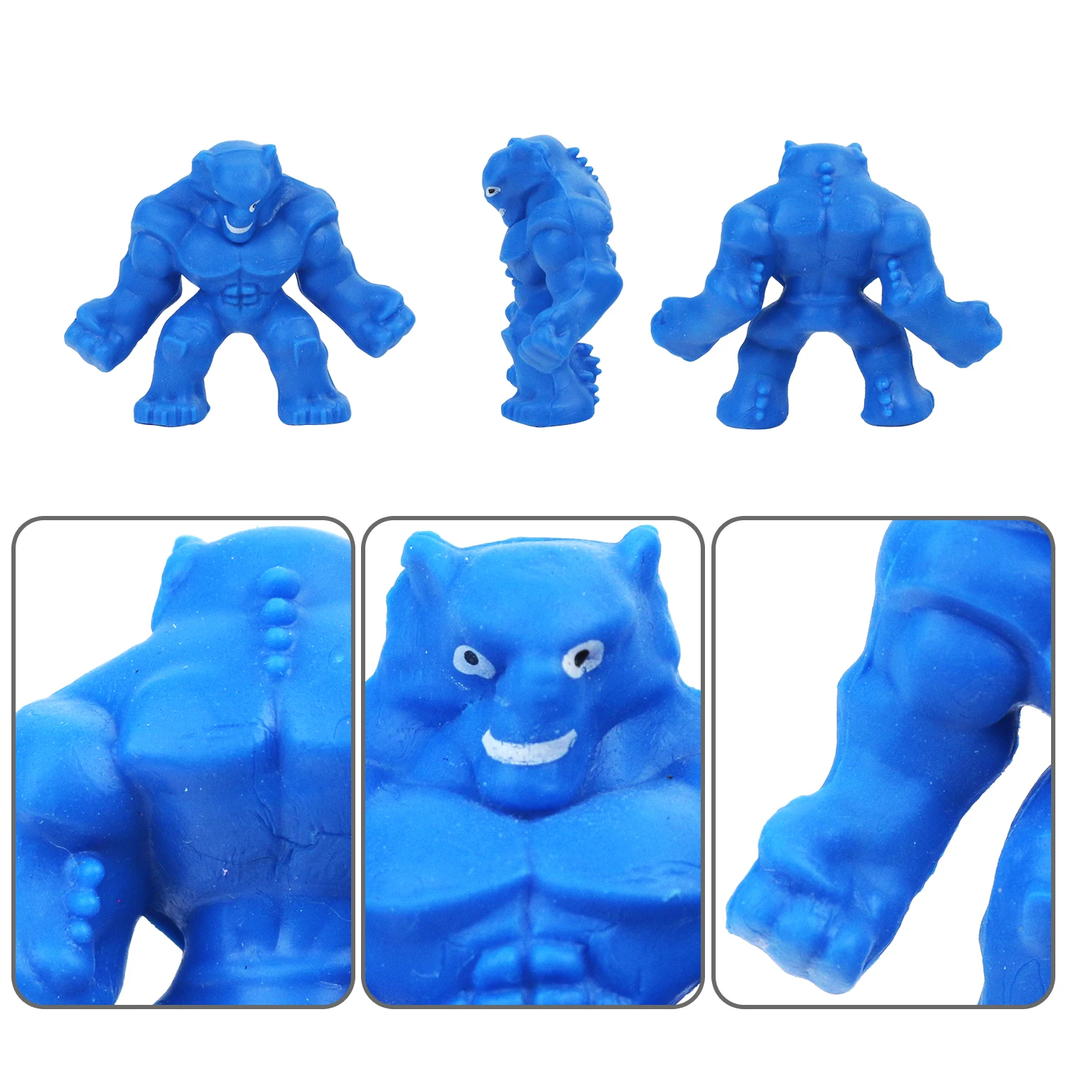 Monster soft rubber pull elastic doll, stretchable and stress reducing new and unique toy