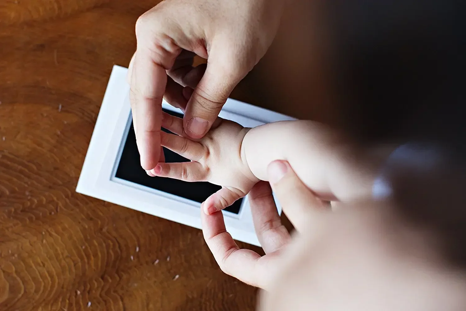 2er-Set Haustier-Pfotenabdruck- und Handabdruckkissen, ungiftiges Druckkissen für Haustierpfotenabdrücke, Baby-Hand- und Fußabdruckkissen, Pfotenabdruck-Duschgeschenk – Detail 8