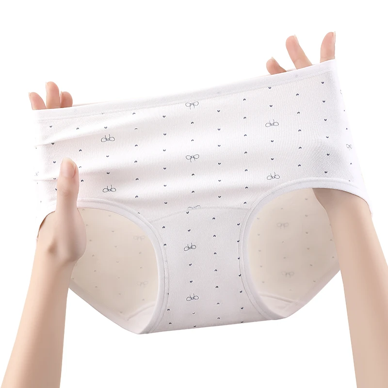 Breathable Women's Cotton Briefs Fancy Sexy Panties Set Pack Underwear Lady Plus Size Panties Lingerie Micro Triangular Seamless