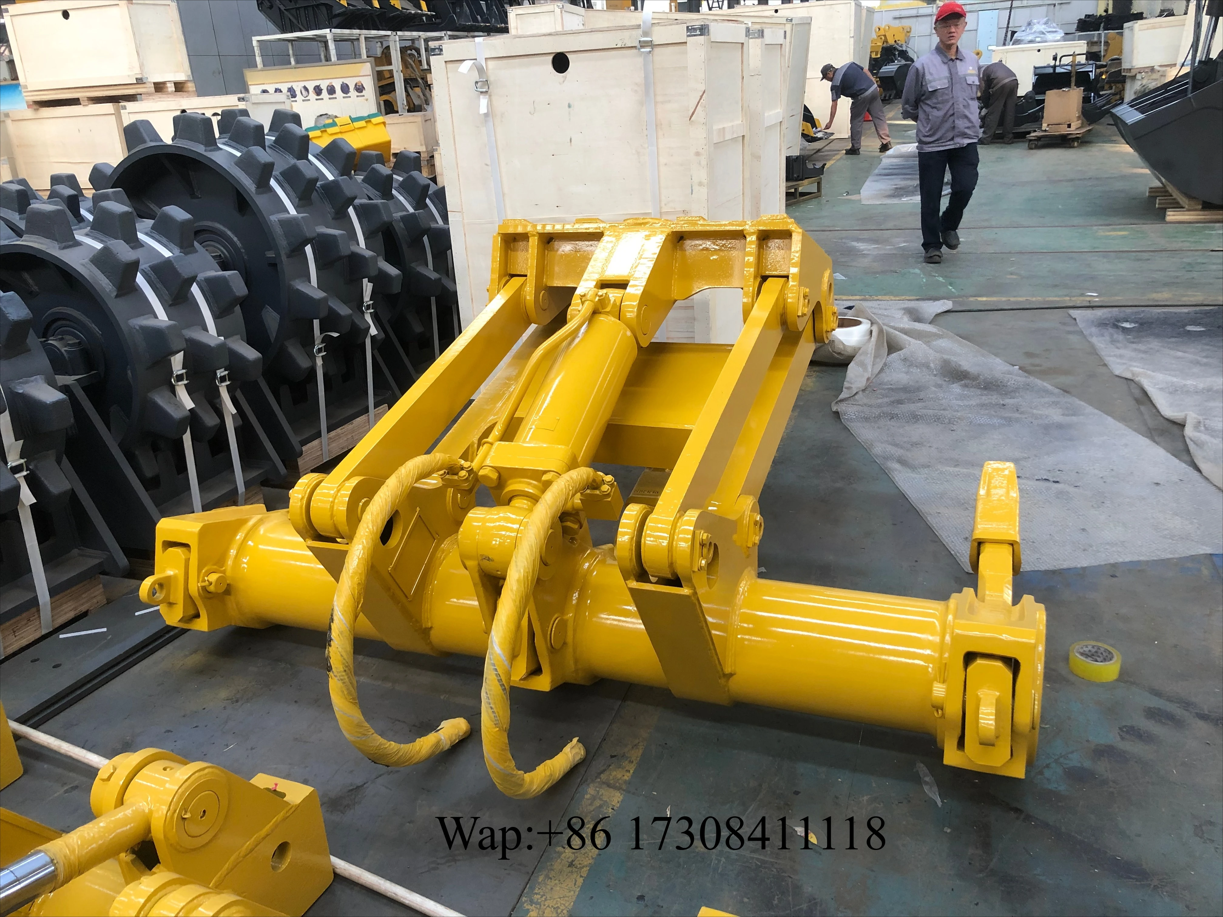MONDE Rippers for Komatsu Bulldozer D65 Three Shank Bulldozer Ripper
