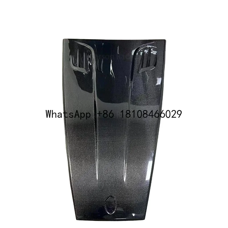 

LD Style Wet Carbon Fiber Front Hood Diffuser Spoiler for Maserati Levante 2016-2024 Car Body Parts Forge