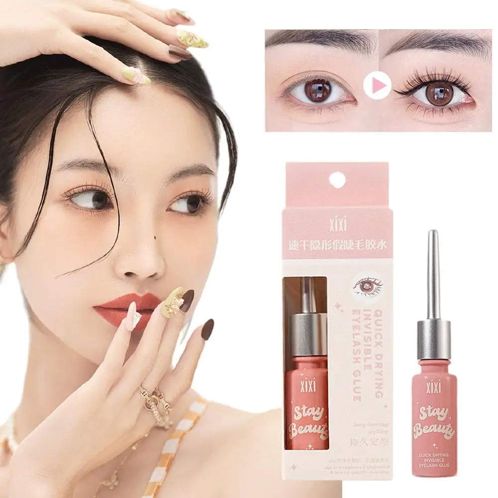 Wimpern Kleber Wasserdicht Schnell Trocknend Kleber Falsche Wimpern Wimpern Kleber Verlängerung Gefälschte Pinzette Make-Up Klar Kleber Mit Kosmetik