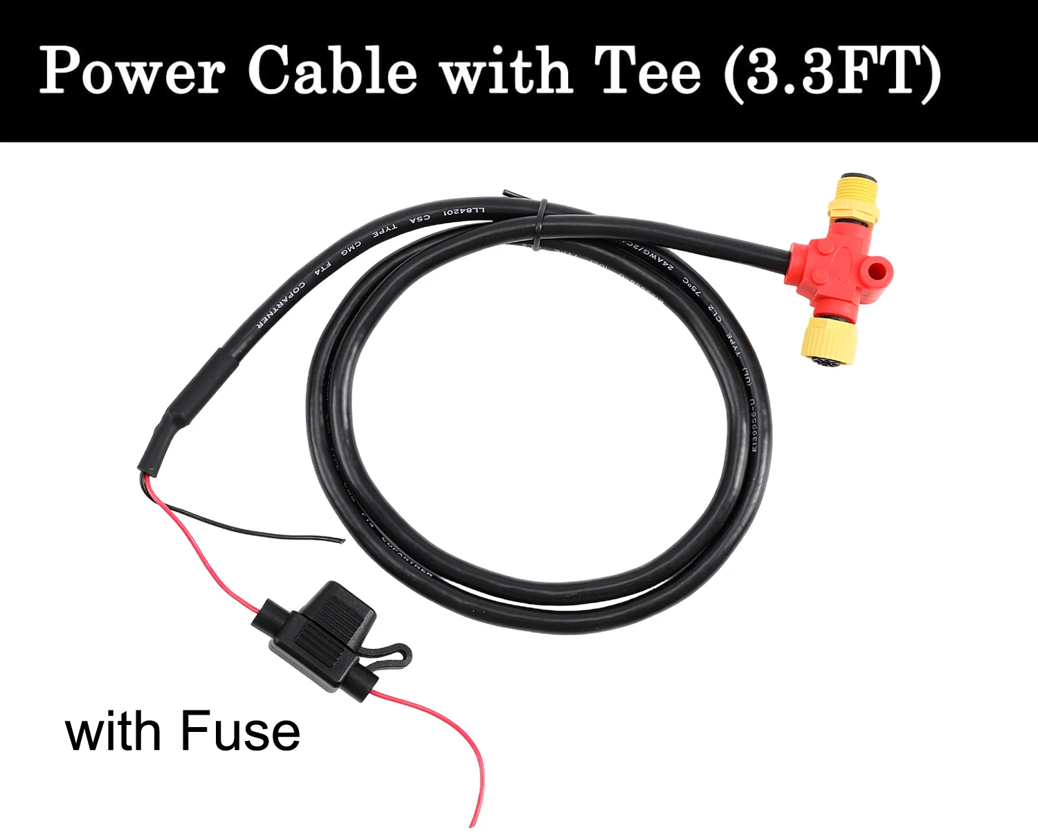 SC-N2K_CX NMEA 2000 Starter Kit، كابلات إسقاط العظام العمودية، مجموعات المحملات المزدوجة، شبكة Terminators Marine 2K لـ Lowrance Simrad Garmin