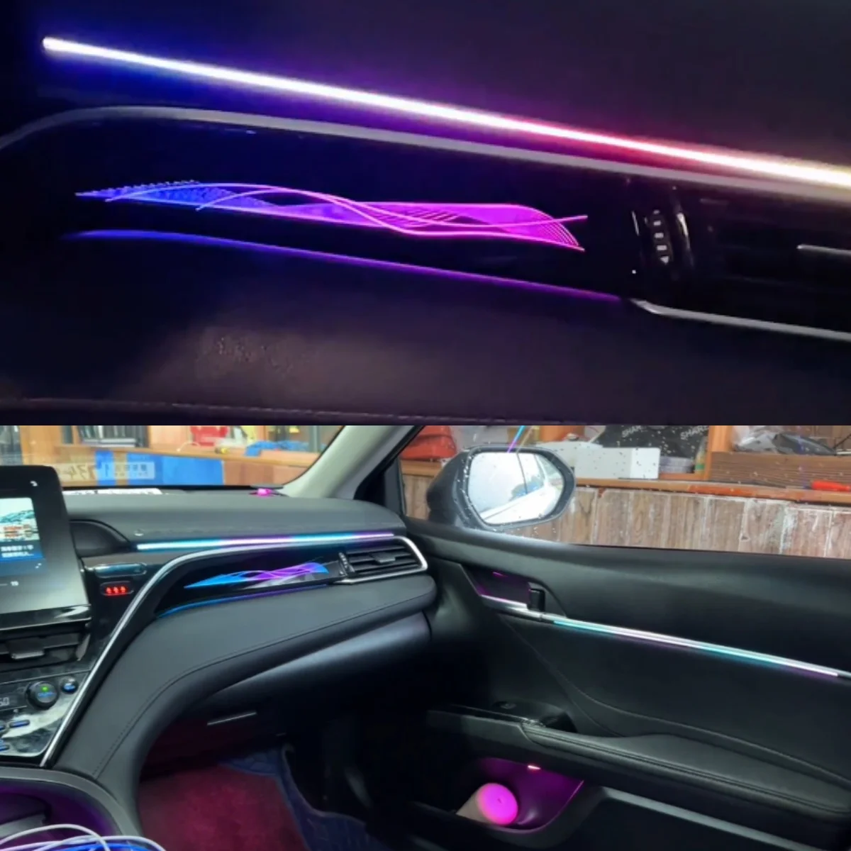 Jonlay Ambient Light for 2018-2023 Camry 8th SE XSE XV70 XV75 Led Interior Atmosphere Lamp Ambilight Backlight Car Modification